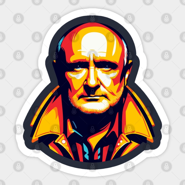 Phil Collins 3 Sticker by dolanjaran